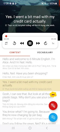 6 Minutes English screenshot 3