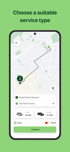 E-Ride Taxi App screenshot 2