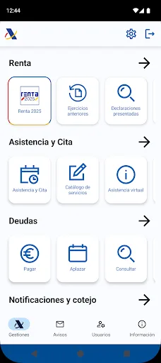 Agencia Tributaria screenshot 1