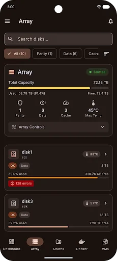 U-Manager - Unraid Manager screenshot 2
