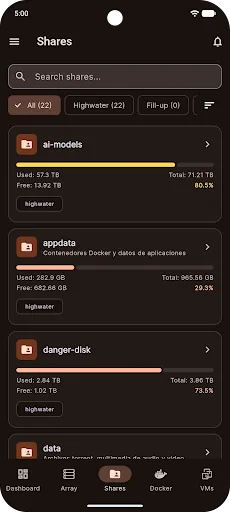 U-Manager - Unraid Manager screenshot 3