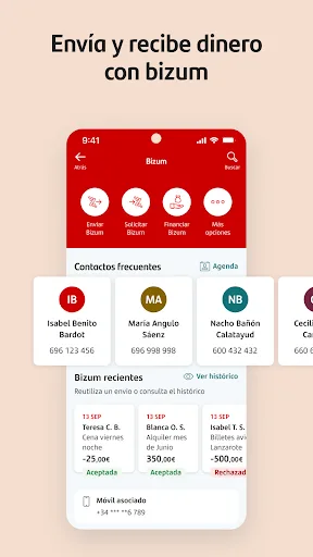 Santander screenshot 2