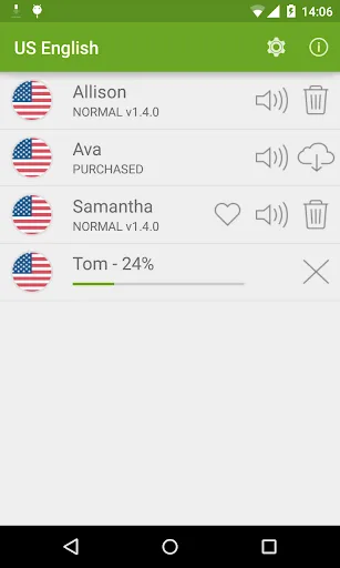 Vocalizer TTS Voice (English) screenshot 3