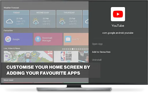 Super Smart TV Launcher LIVE screenshot 4