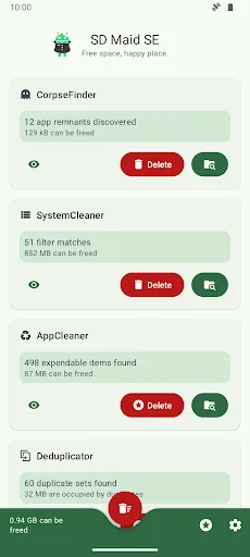 SD Maid 2/SE - System Cleaner screenshot 1