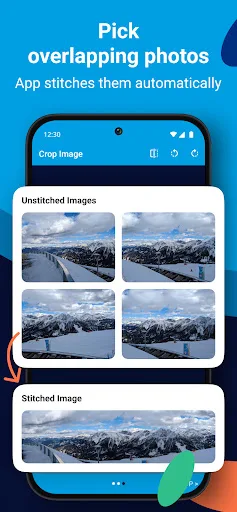 Pano Stitch & Crop screenshot 1