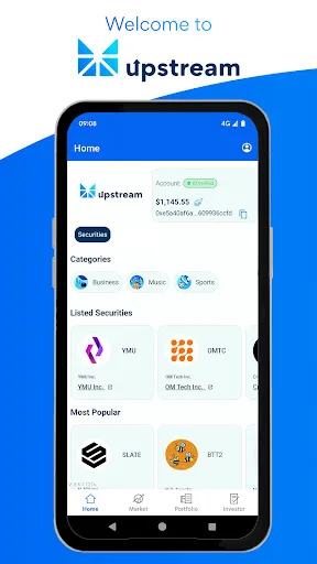 Upstream: Invest & Trade screenshot 1