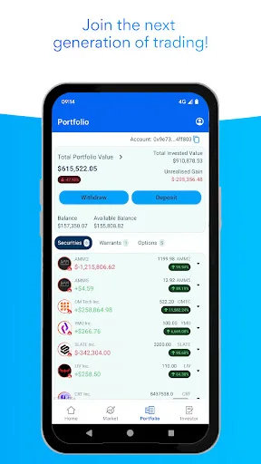 Upstream: Invest & Trade screenshot 4