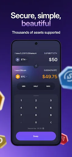 Exodus: Crypto Bitcoin Wallet screenshot 3