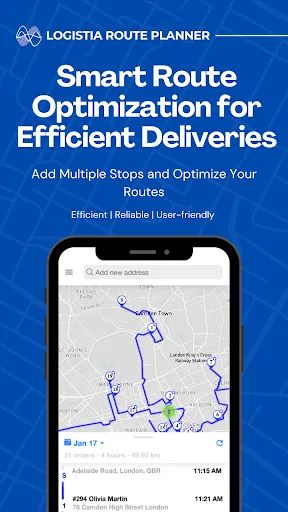 Logistia Route Planner screenshot 1