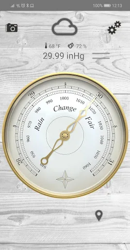 Professional barometer screenshot 1
