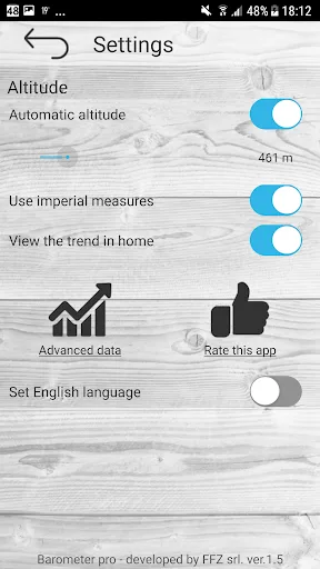 Professional barometer screenshot 4