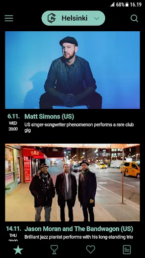 G Livelab screenshot 2