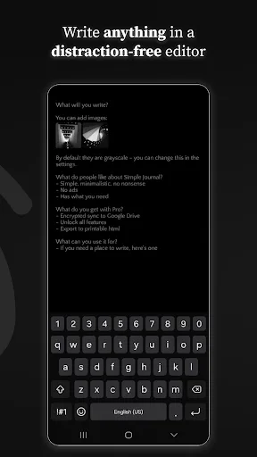 Simple Journal - Private Notes screenshot 3