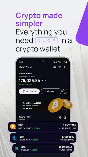 Klever Wallet: Crypto,DeFi,BTC screenshot 1