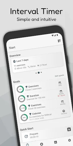 Interval Timer - HIIT & Tabata screenshot 1