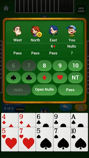 Five Hundred - Card Games screenshot 1