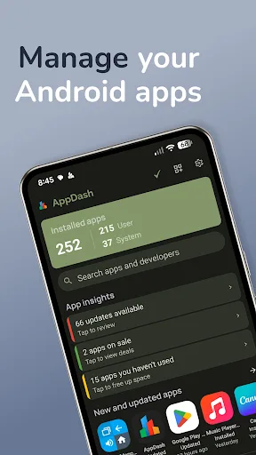 AppDash: App Manager & Backup screenshot 1