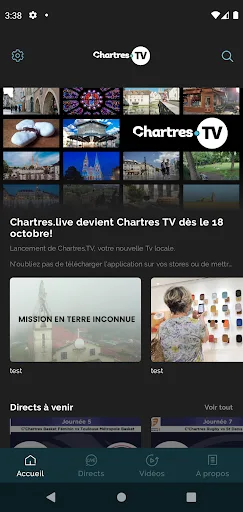 Chartres TV screenshot 1