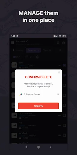 Soundiiz: playlists transfer screenshot 5