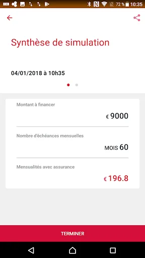 Simulateur Projexio screenshot 5