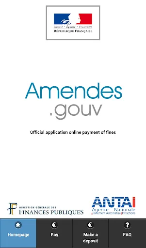 Amendes.gouv screenshot 1