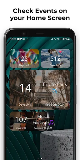 Countdown - Widget & Reminders screenshot 2