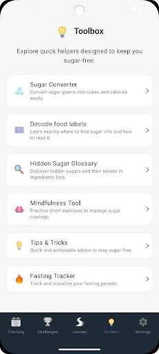 No Sugar Challenge screenshot 3