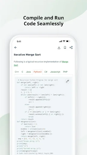 GeeksforGeeks - Learn To Code screenshot 5