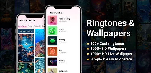 Ringtones songs & HD Wallpaper screenshot 1