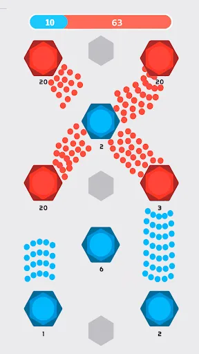 Clash of Dots — 1v1 RTS Games screenshot 2