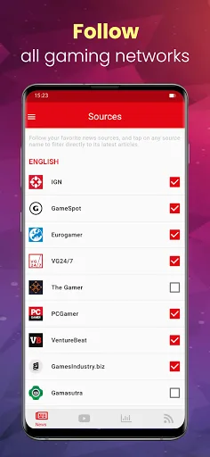 GameScope - Gaming News Feed screenshot 2