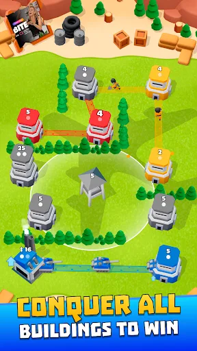 Tower War - Тактический захват screenshot 1