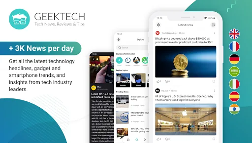 Geek Tech - High Tech News screenshot 1
