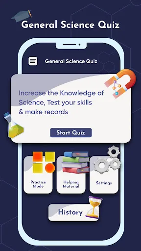 General Science MCQ Quiz Game screenshot 1