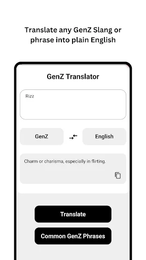 GenZ Slang Translator screenshot 1