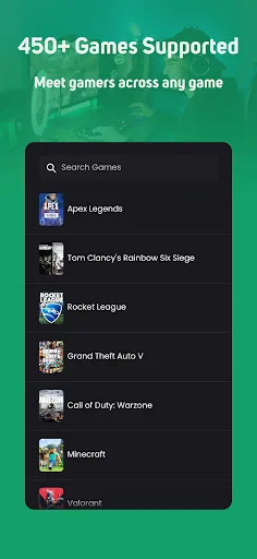 GamerLink LFG: Teams & Friends screenshot 1