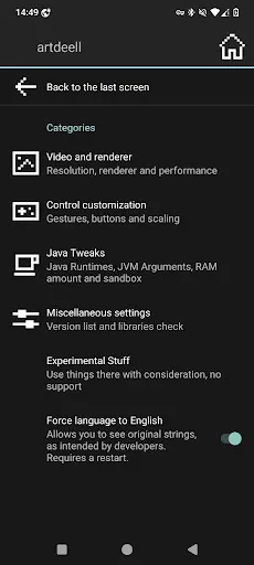 MojoLauncher screenshot 3