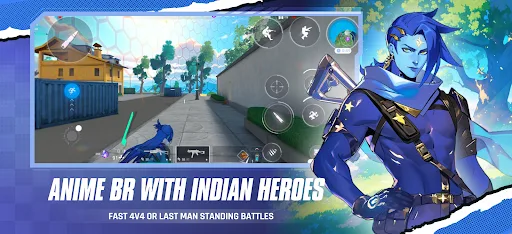 AimLock: Anime Battle Royale screenshot 1