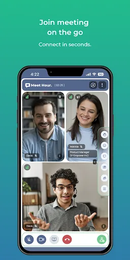Meet Hour - Video Meetings App screenshot 2
