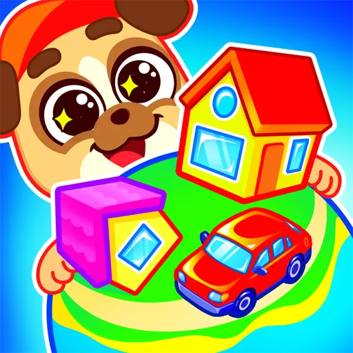 Kids town in fun world games.