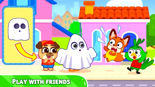 Kids town in fun world games. screenshot 4