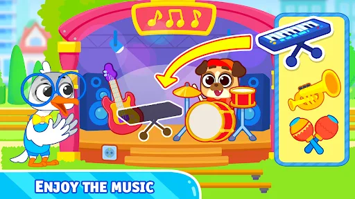 Kids town in fun world games. screenshot 5