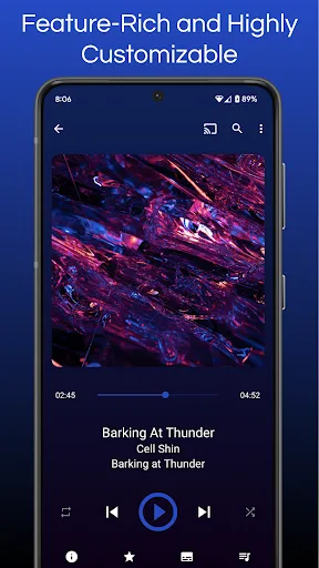GoneMAD Music Player screenshot 1