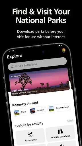 National Park Service screenshot 1