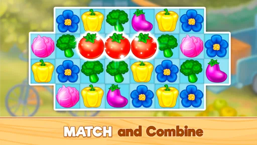 Granny’s Farm:  Match-3 screenshot 2