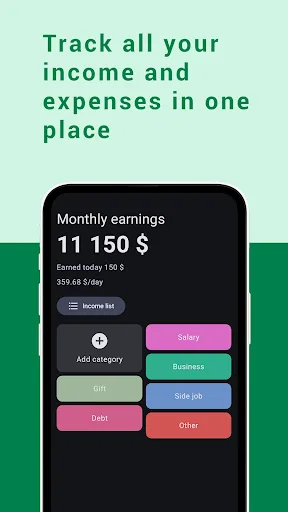 Money Control: Budget screenshot 2
