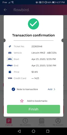 Flowbird Parking screenshot 3