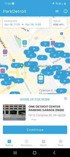 ParkDetroit screenshot 2