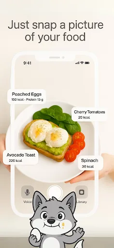 Health4Wealth: Calorie Tracker screenshot 1